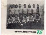 Equipe 1B (seniors C) saison 1974-1975