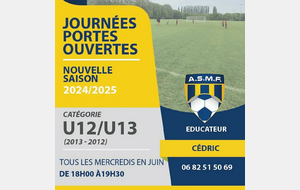 Journées portes ouvertes U12-U13