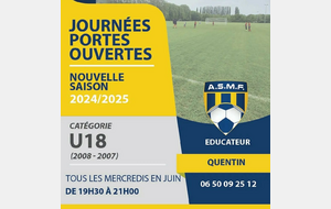 Journées portes ouvertes U18