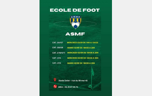 Ecole de foot de l'ASMF