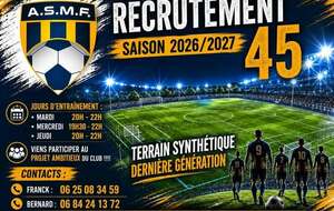 Communiqué de l'ASMF Football