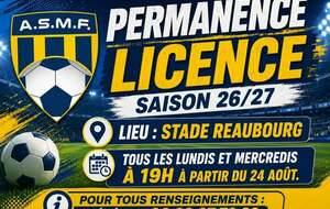 Communiqué de l'ASMF Football