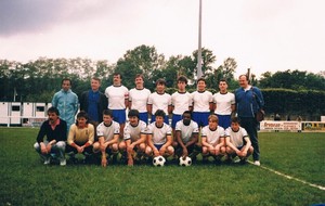 Equipe vainqueur de son championnat 1986 - 1987 