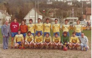 Equipe fertoise en finale de son tournoi 1975