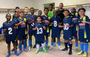 7 septembre 2024 équipe U13 foot à 11 à Saint Soupplets en match amical victoire 5 à 2