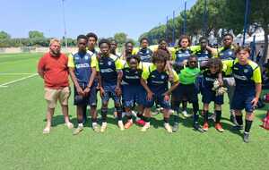 Pentecôte 2025 équipe U18 au tournoi de Béziers