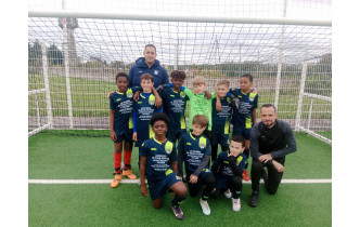 27 septembre 2025 équipe U11 1 à Villenoy en match amical victoire 7 à 3