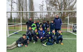 14 février 2026 équipe U11 1 à Crécy en critérium victoire 5 à 2