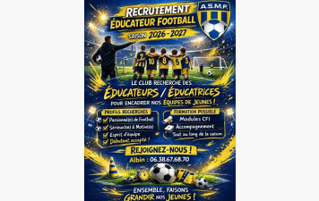 Communiqué de l'ASMF Football