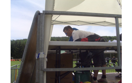 Jour 1, la sono fonctionne