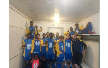 24 avril 2022 U16 à Magny victoire 7 à 1