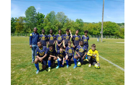 15 mai 2022 U15 à 8 victorieux de Quincy 18 à 1 à Estier