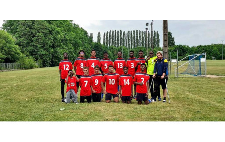 5 juin 2022 U16 à Estier contre Vaires 2 victoire 14 - 1