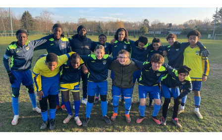 2 décembre 2023 équipe U14 à Noisiel