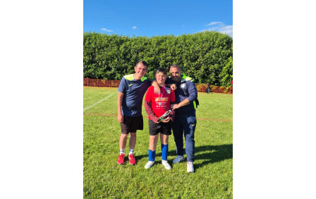 Leandro gardien de l'Equipe U12-U13 1, nommé meilleur gardien du tournoi