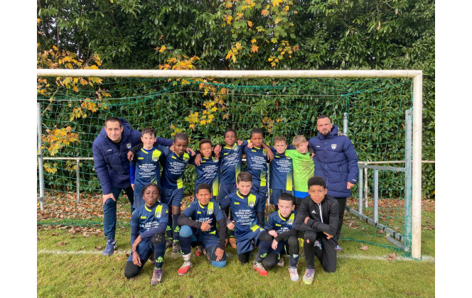 15 novembre 2025 équipe U11 1 à Jouarre en Critérium victoire 6 à 1